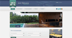 Desktop Screenshot of inmobiliariavillanueva.com