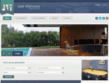 Tablet Screenshot of inmobiliariavillanueva.com